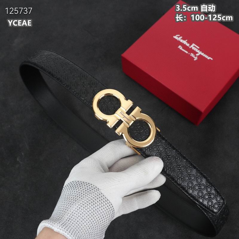 Ferragamo belt 35mmX100-125cm 8L (48)