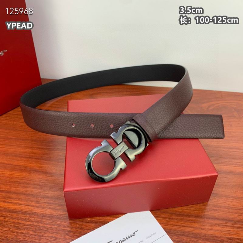Ferragamo belt 35mmX100-125cm 8L (48)