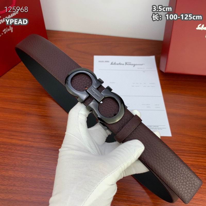 Ferragamo belt 35mmX100-125cm 8L (49)