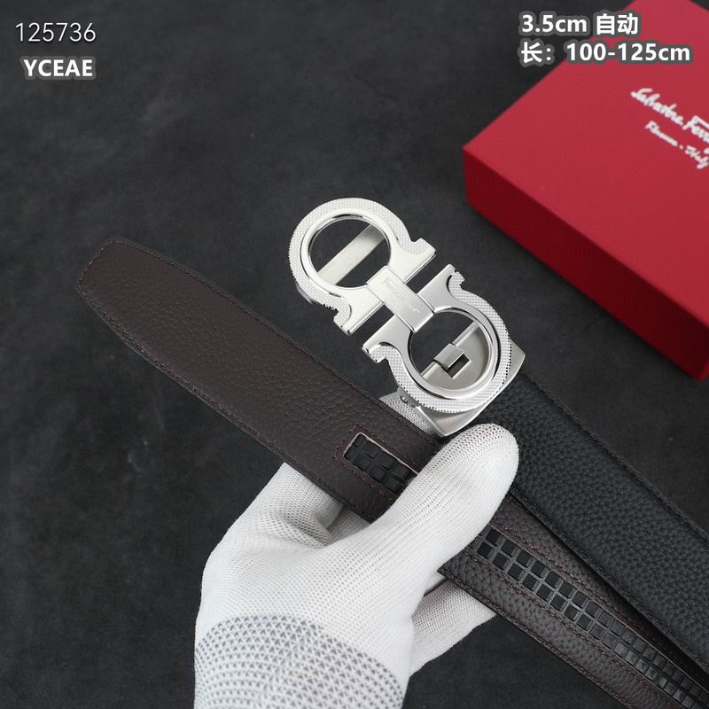 Ferragamo belt 35mmX100-125cm 8L (50)