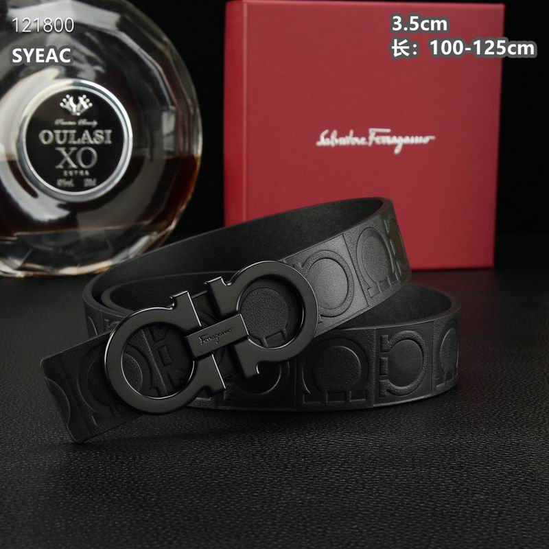 Ferragamo belt 35mmX100-125cm 8L (503)