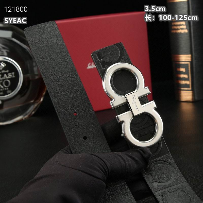 Ferragamo belt 35mmX100-125cm 8L (504)