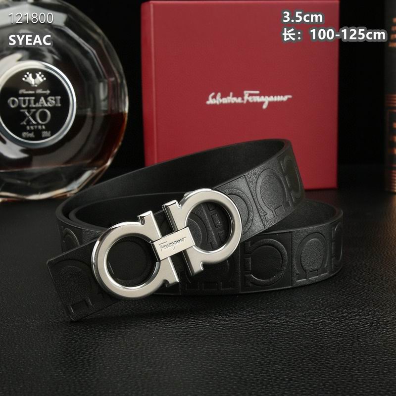 Ferragamo belt 35mmX100-125cm 8L (505)