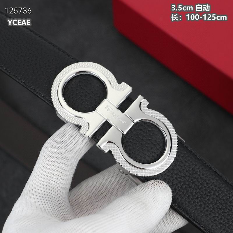 Ferragamo belt 35mmX100-125cm 8L (51)