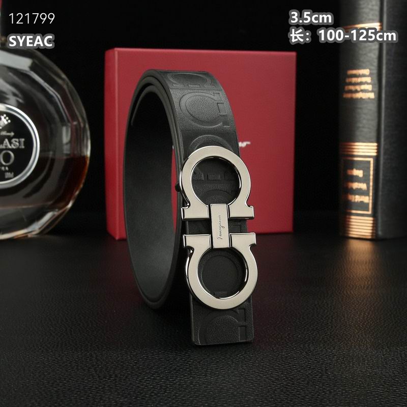 Ferragamo belt 35mmX100-125cm 8L (515)