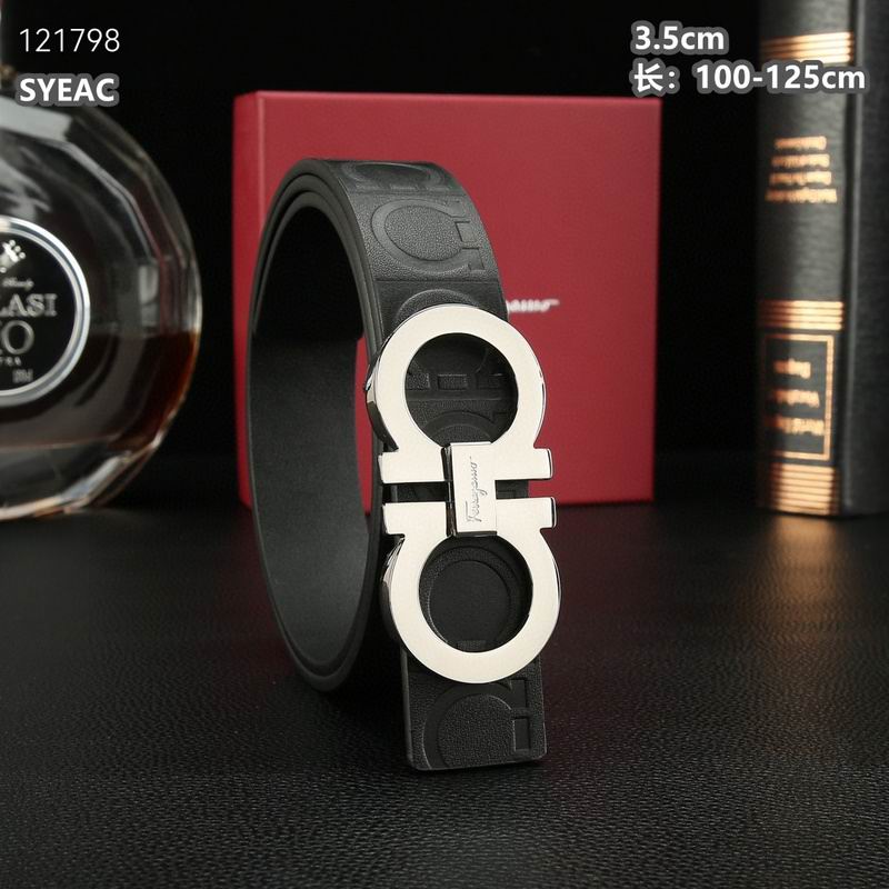 Ferragamo belt 35mmX100-125cm 8L (524)