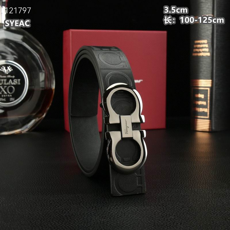 Ferragamo belt 35mmX100-125cm 8L (533)