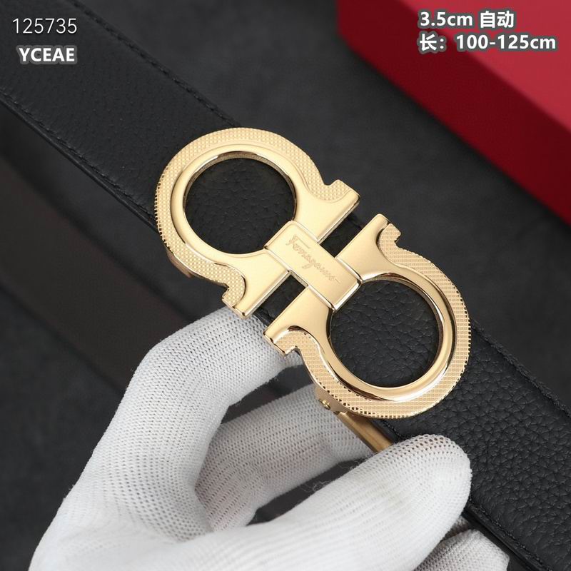 Ferragamo belt 35mmX100-125cm 8L (55)