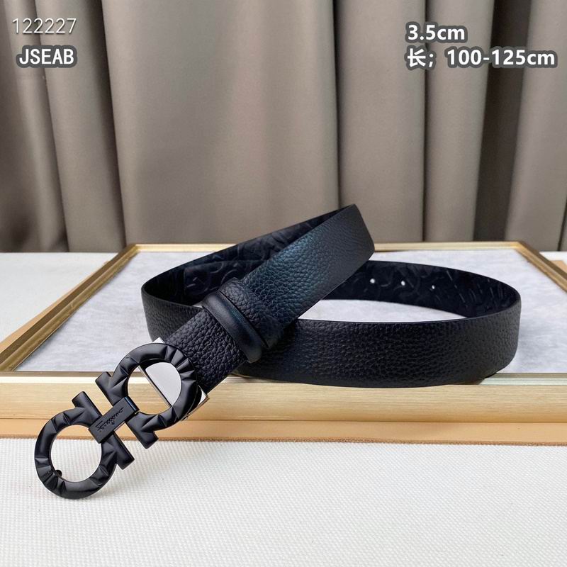 Ferragamo belt 35mmX100-125cm 8L (566)