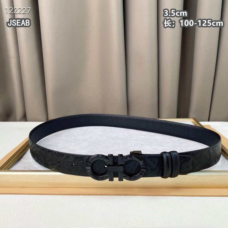 Ferragamo belt 35mmX100-125cm 8L (568)