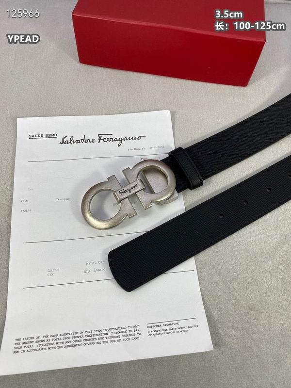 Ferragamo belt 35mmX100-125cm 8L (57)