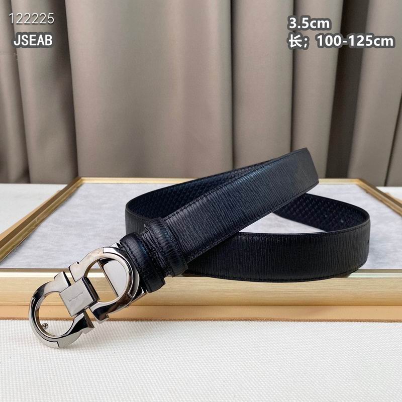 Ferragamo belt 35mmX100-125cm 8L (574)