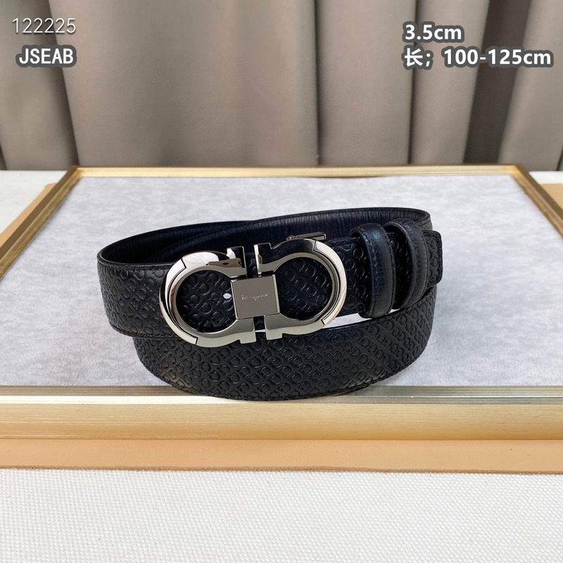 Ferragamo belt 35mmX100-125cm 8L (575)