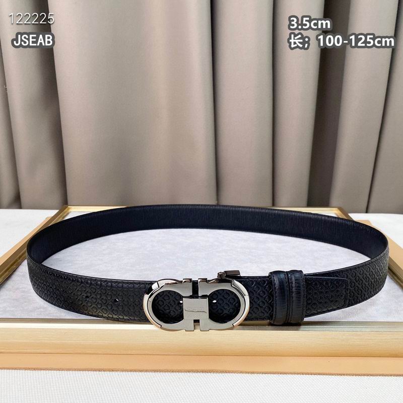 Ferragamo belt 35mmX100-125cm 8L (576)