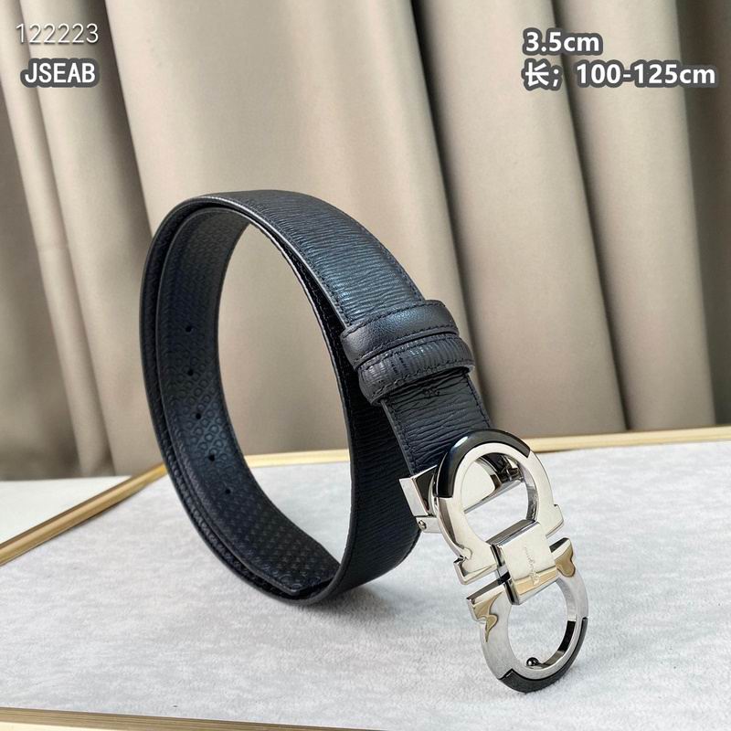 Ferragamo belt 35mmX100-125cm 8L (581)