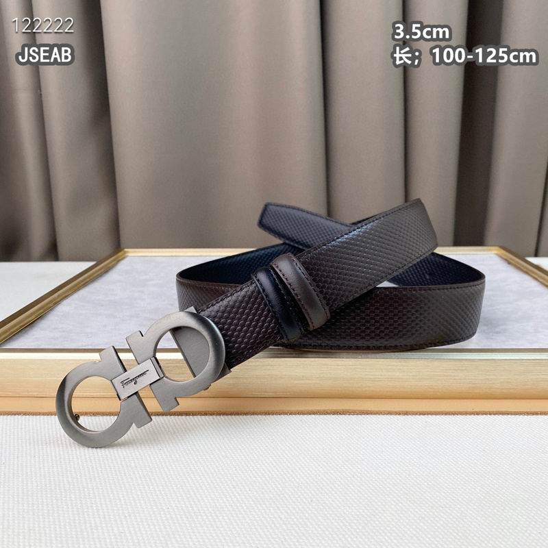 Ferragamo belt 35mmX100-125cm 8L (585)