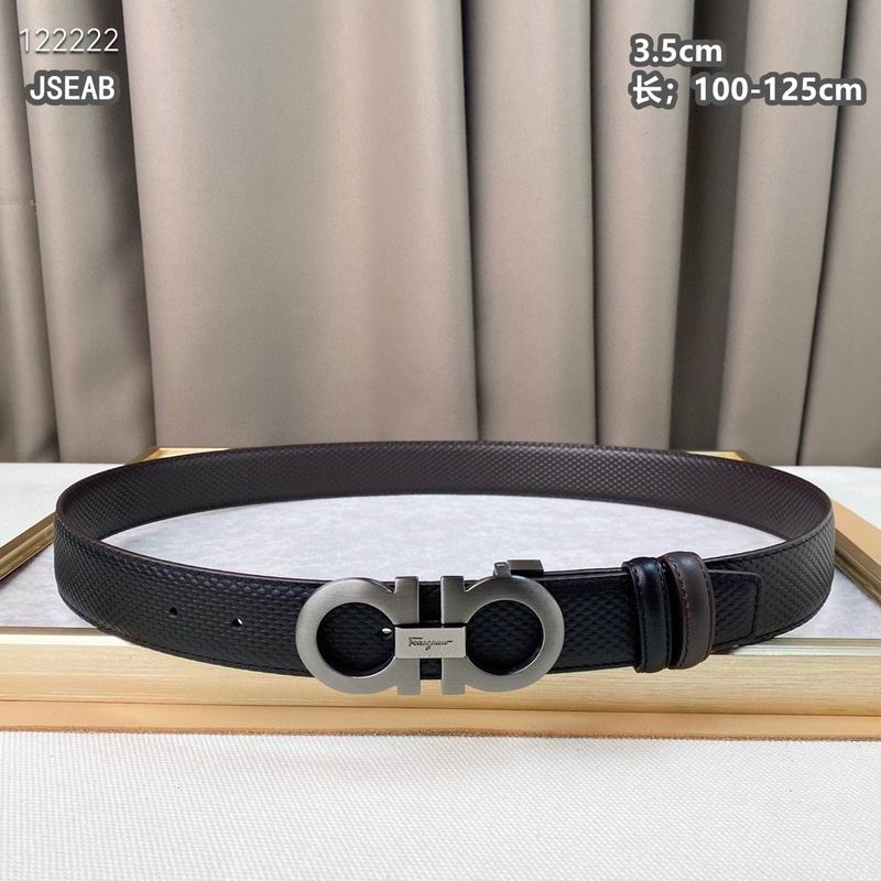 Ferragamo belt 35mmX100-125cm 8L (586)