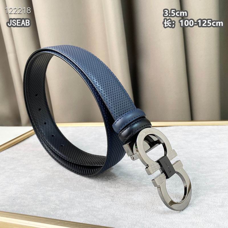 Ferragamo belt 35mmX100-125cm 8L (595)