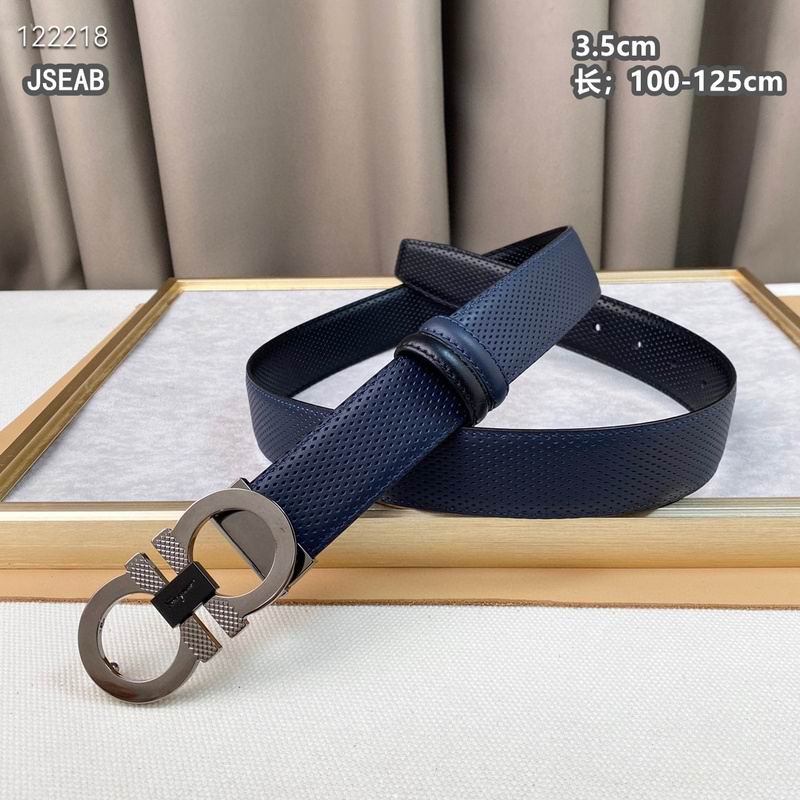 Ferragamo belt 35mmX100-125cm 8L (596)