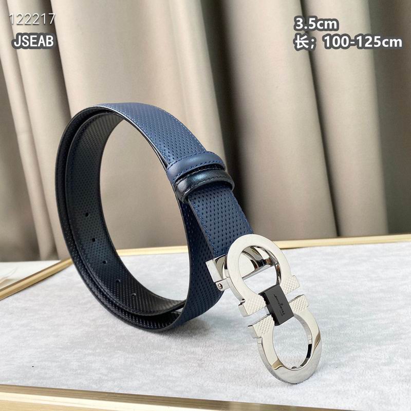 Ferragamo belt 35mmX100-125cm 8L (599)