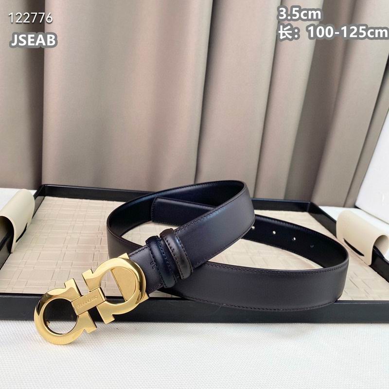 Ferragamo belt 35mmX100-125cm 8L (604)
