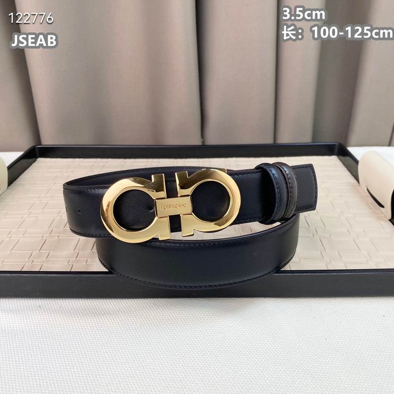 Ferragamo belt 35mmX100-125cm 8L (606)