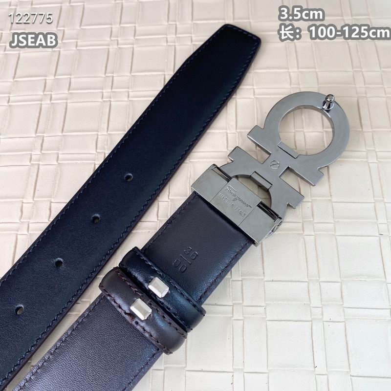 Ferragamo belt 35mmX100-125cm 8L (610)