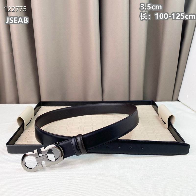 Ferragamo belt 35mmX100-125cm 8L (611)