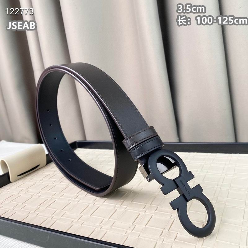Ferragamo belt 35mmX100-125cm 8L (613)