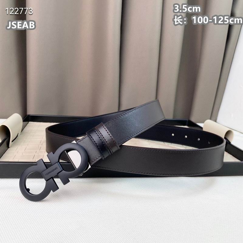 Ferragamo belt 35mmX100-125cm 8L (614)