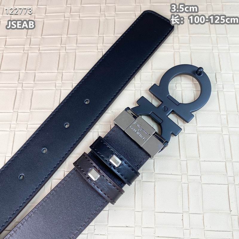 Ferragamo belt 35mmX100-125cm 8L (615)