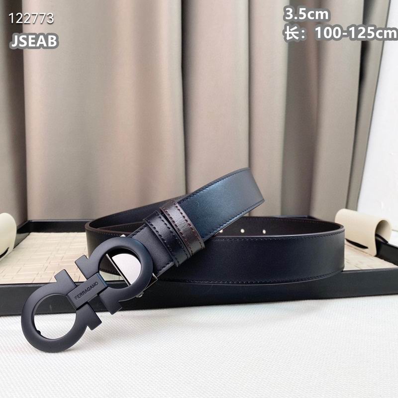 Ferragamo belt 35mmX100-125cm 8L (616)