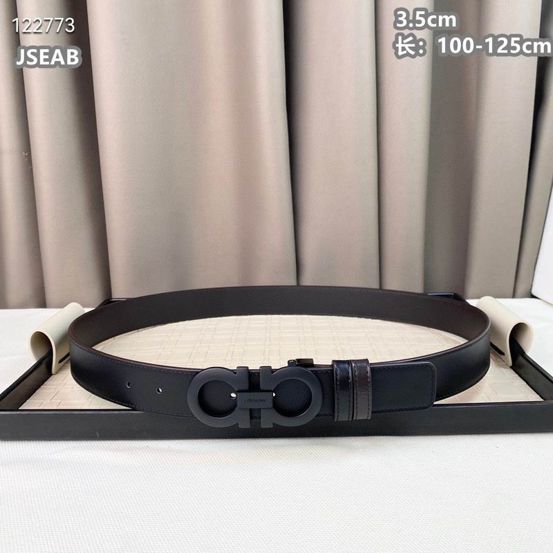 Ferragamo belt 35mmX100-125cm 8L (617)