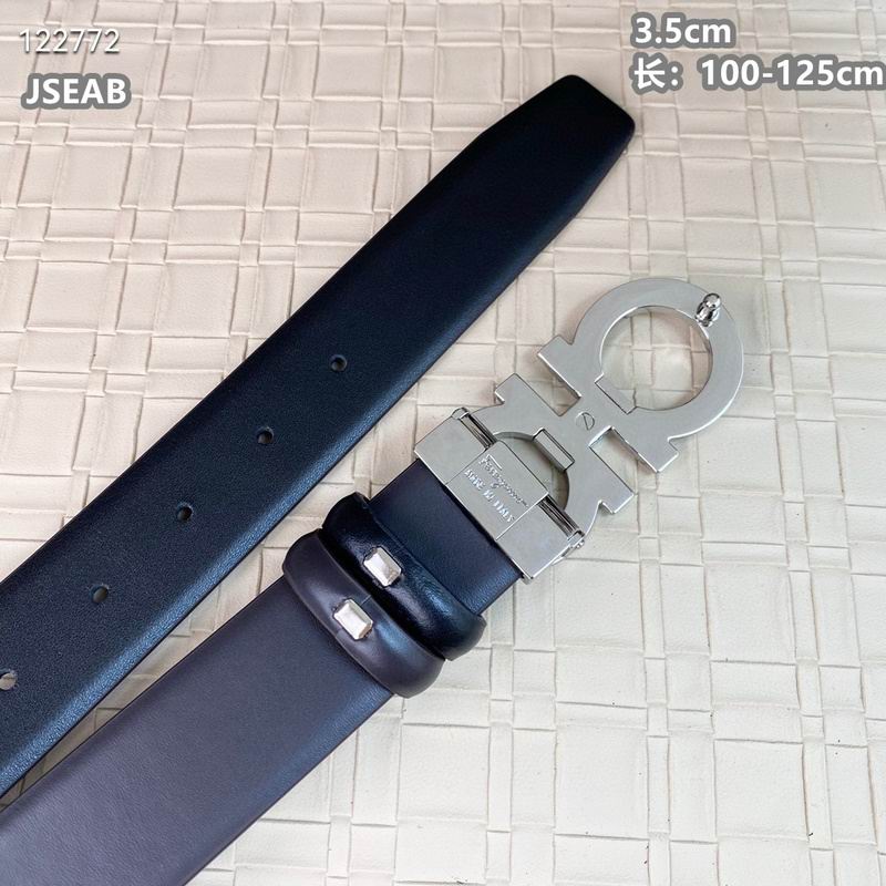 Ferragamo belt 35mmX100-125cm 8L (620)