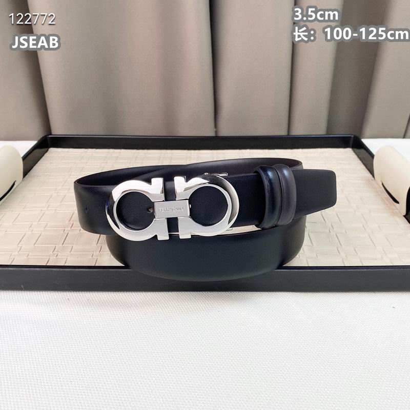 Ferragamo belt 35mmX100-125cm 8L (621)