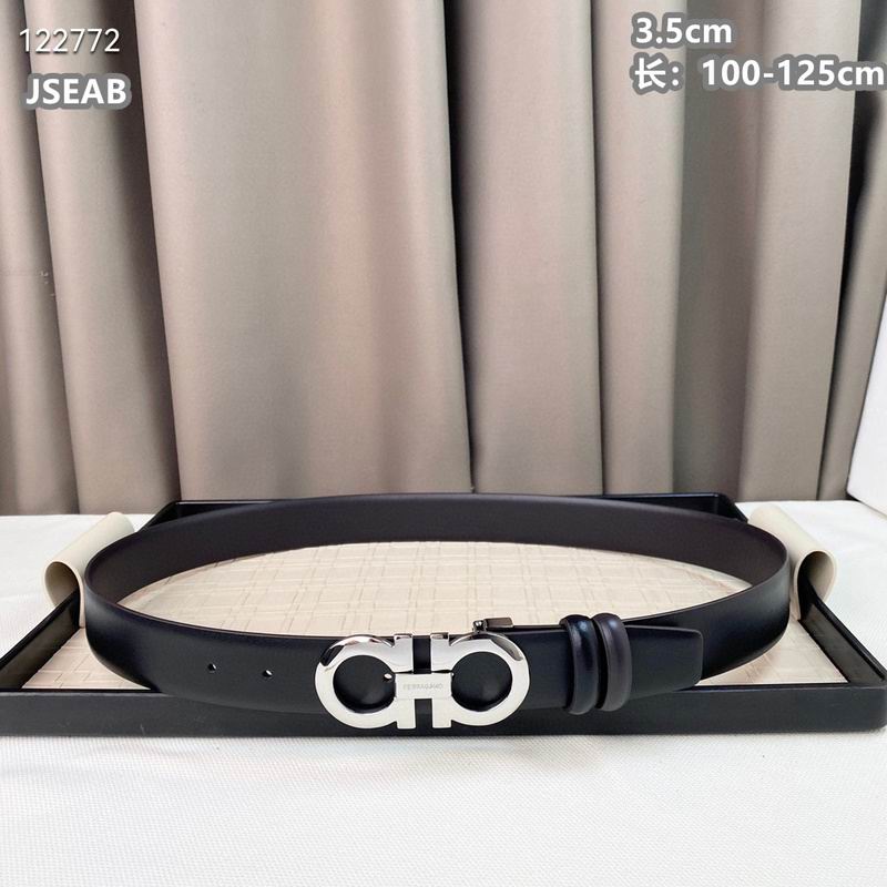 Ferragamo belt 35mmX100-125cm 8L (622)