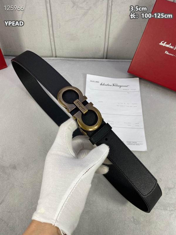 Ferragamo belt 35mmX100-125cm 8L (63)