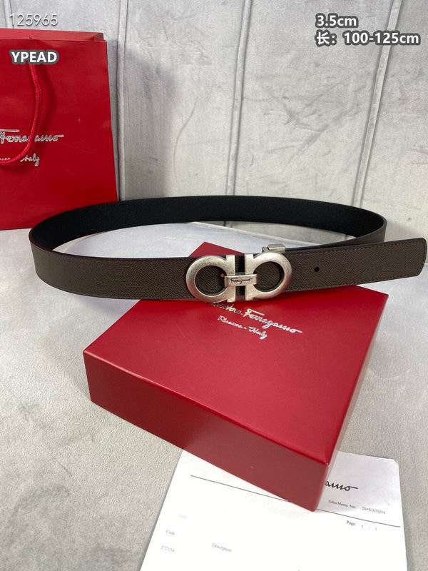 Ferragamo belt 35mmX100-125cm 8L (66)