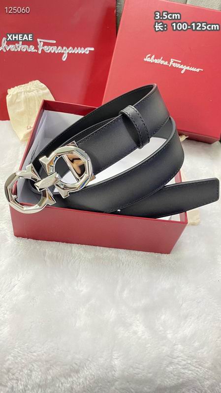 Ferragamo belt 35mmX100-125cm 8L (72)