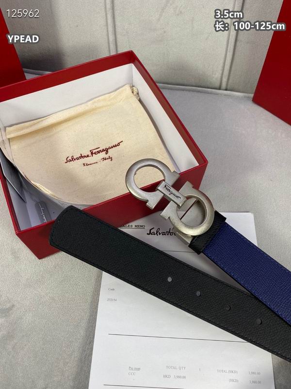 Ferragamo belt 35mmX100-125cm 8L (85)
