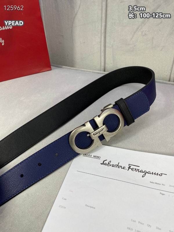 Ferragamo belt 35mmX100-125cm 8L (86)