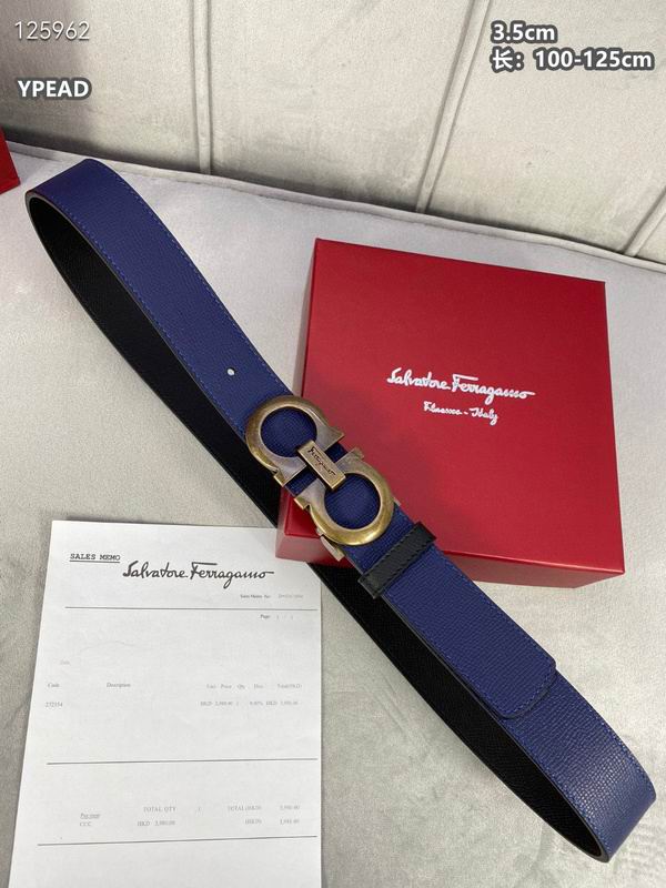 Ferragamo belt 35mmX100-125cm 8L (91)