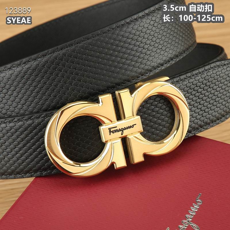 Ferragamo belt 35mmX100-125cm 8L (92)