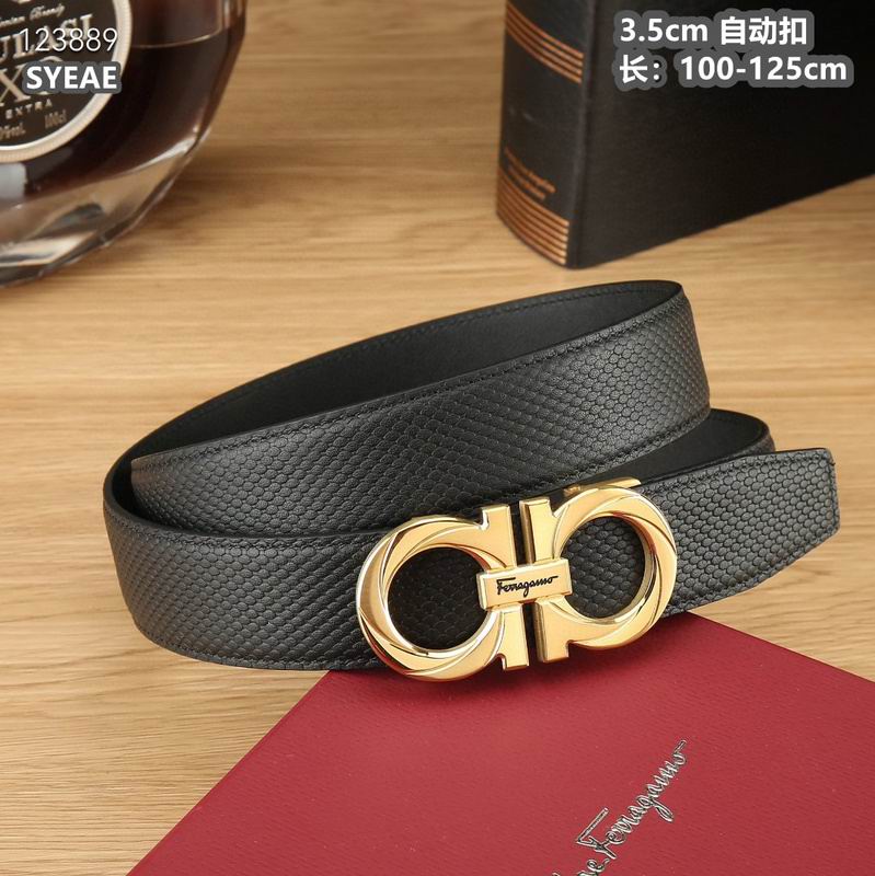 Ferragamo belt 35mmX100-125cm 8L (93)
