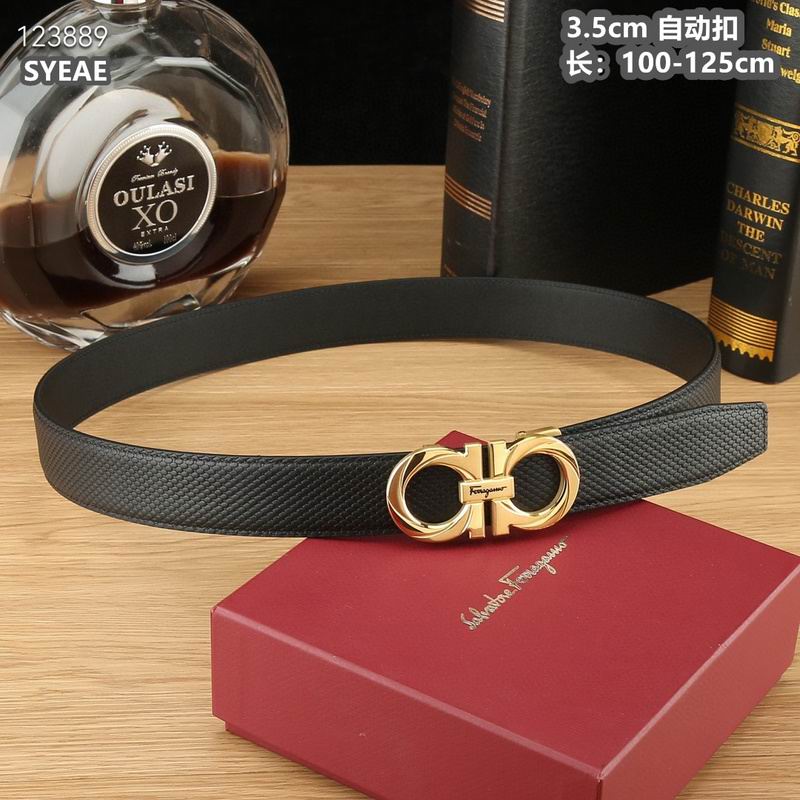 Ferragamo belt 35mmX100-125cm 8L (94)