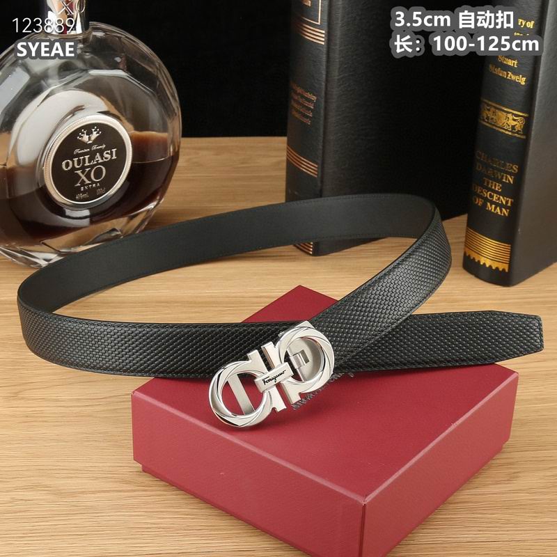 Ferragamo belt 35mmX100-125cm 8L (97)