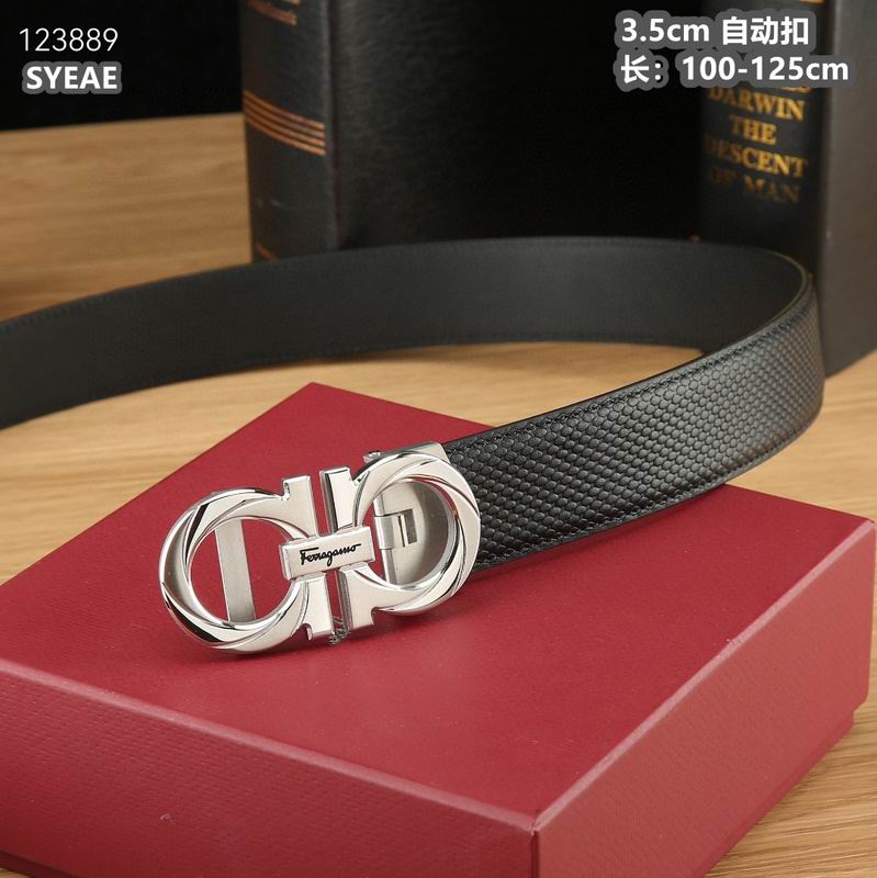 Ferragamo belt 35mmX100-125cm 8L (98)