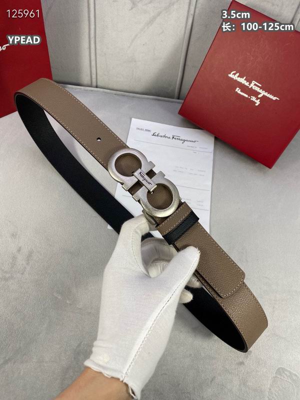 Ferragamo belt 35mmX100-125cm 8L (98)