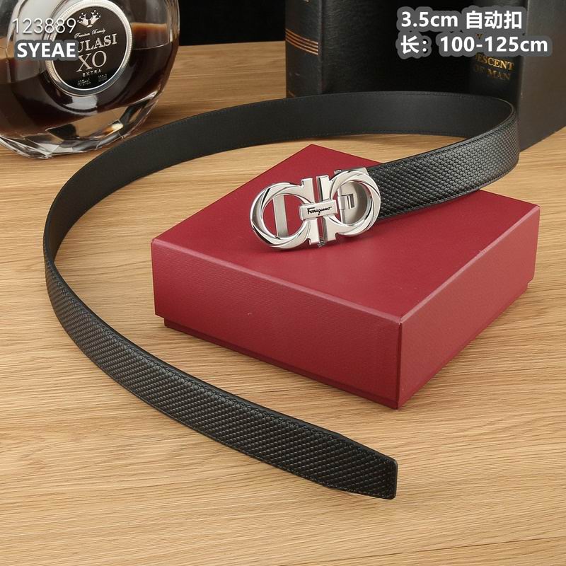 Ferragamo belt 35mmX100-125cm 8L (99)