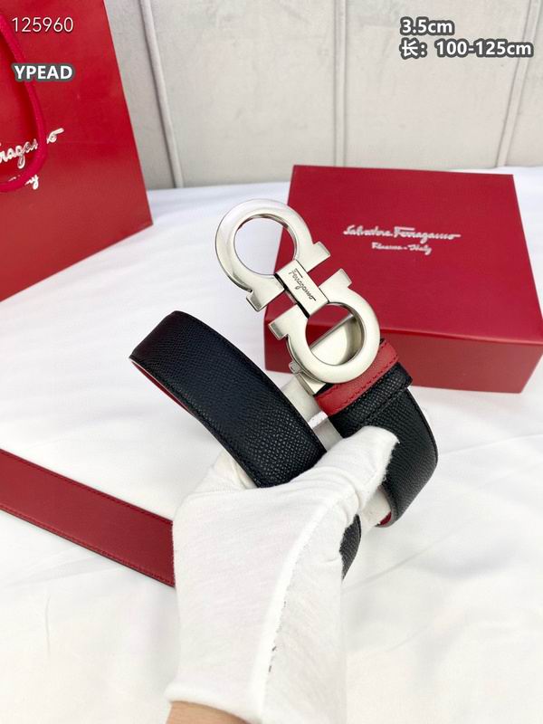 Ferragamo belt 35mmX100-125cm 8L (99)